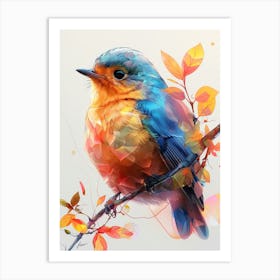 Colorful Bird 10 Art Print