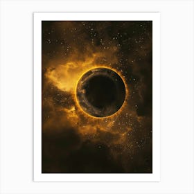 Solar Eclipse Art Print