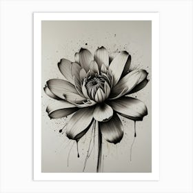 Lotus Flower 6 Art Print