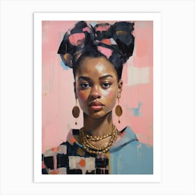 African American Woman 1 Art Print