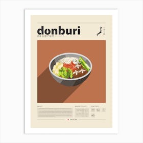 Donburi Art Print