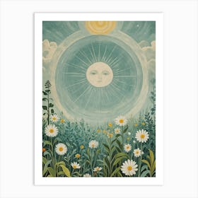 The Moon Wants To Be the Sun Art Print