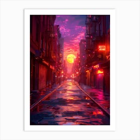 Street Art Art Print