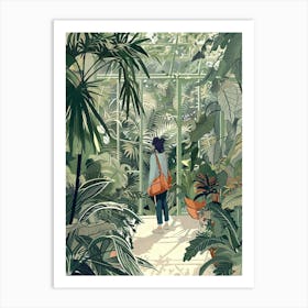 In The Garden Royal Botanic Garden Edinburgh United Kingdom 1 Art Print