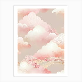 Pink Clouds 3 Art Print