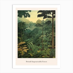 Bwindi Impenetrable Forest Art Print