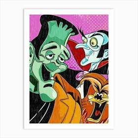 Groovie Goolies Film Cartoon Art Print