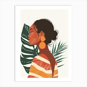 African Woman 126 Art Print