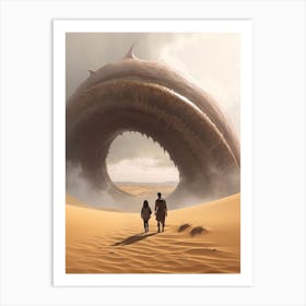 Dune Fan Art Storm 2 Art Print