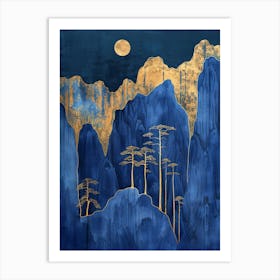 Chinese Mountains 103 Art Print