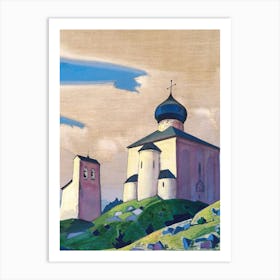 Church On The Hill Art Print