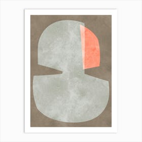 Contemporary forms 6 Art Print