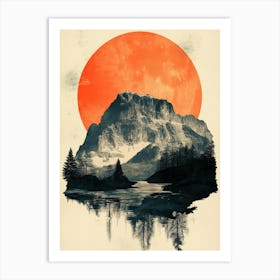 Mountains Art Print