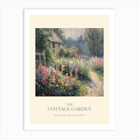 Bloom Ballet Cottage Garden Poster 4 Art Print