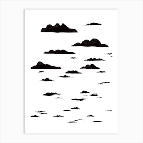 Up In The Clouds Art Print