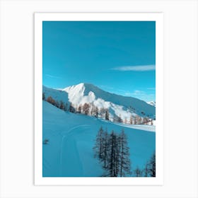 Ski Season Art Print