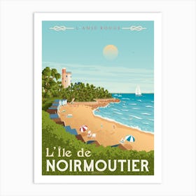 Noirmoutier France Art Print