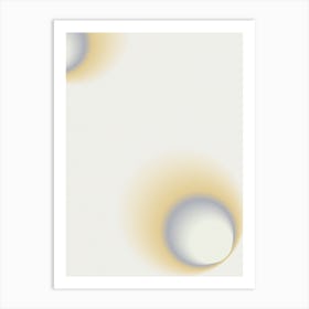 Abstract Spheres Art Print