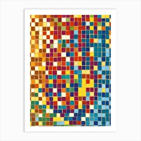 Mosaic Art Print