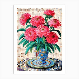 Chrysanthemums 2 Art Print