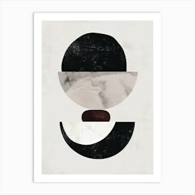 Labrador City Stone Park Bauhaus Minimalist Art Print