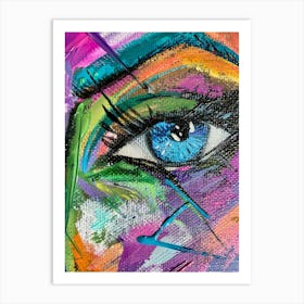 Eye Of The Rainbow Art Print