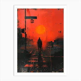 Sunset 3 Art Print