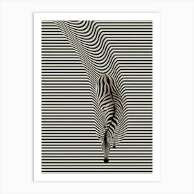 Zebra 1 Art Print