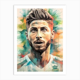 Sergio Ramos (1) Art Print