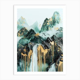 Denali Radiance Luxe Grandeur Art Print