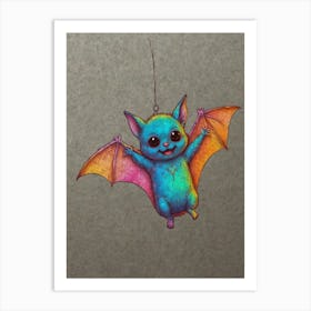 Bat!! Art Print