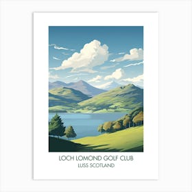 Loch Lomond Golf Club   Luss Scotland 1 Art Print