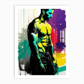 Hrithik Roshan 2 Art Print