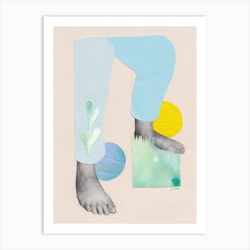 I Love Putting My Bare Feet In Wet Grass Art Print