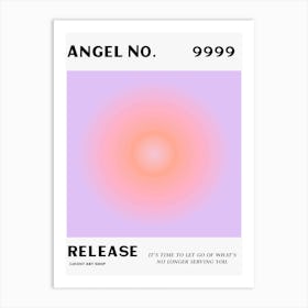 Angel Number 999 Release Art Print