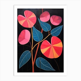 Bougainvillea 2 Hilma Af Klint Inspired Flower Illustration Art Print
