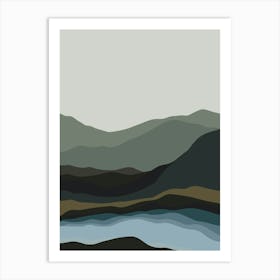 Scotland Landscape Art Print