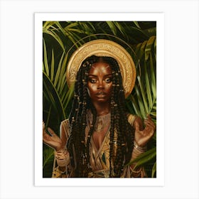 Afro-American Woman 73 Art Print