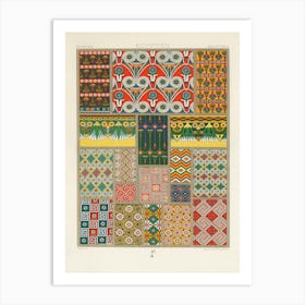 Egyptian Pattern, Albert Racine (3) 1 Art Print