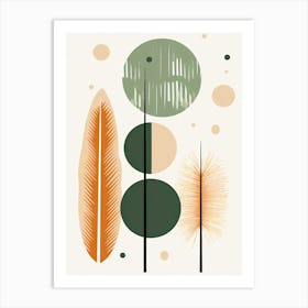 modern boho Art Print