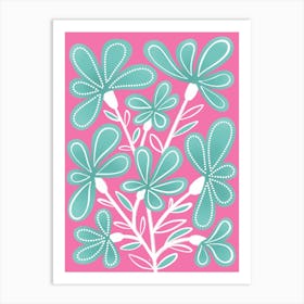 Cyna Dont Forget Flowers Art Print