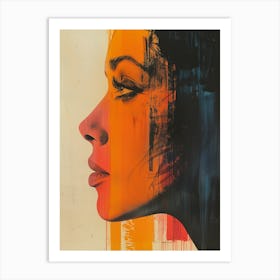 'The Face Of A Woman' 10 Art Print