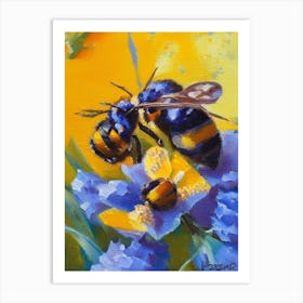 Wax Bees 1 Painting Art Print