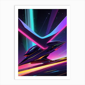 Futuristic Art Art Print