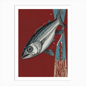 Striped Bass Art Print