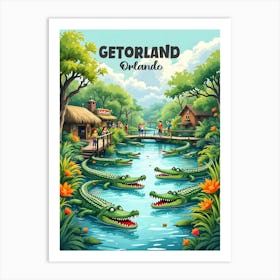 Gettyland Orlando Art Print