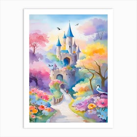 Fairytale Castle 1 Art Print