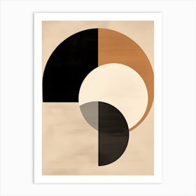 Darmstadt Dynamics, Geometric Bauhaus Art Print