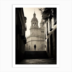 Salamanca, Spain, Black And White Analogue Photography 2 Art Print