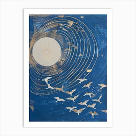 Birds In Flight 5 Art Print